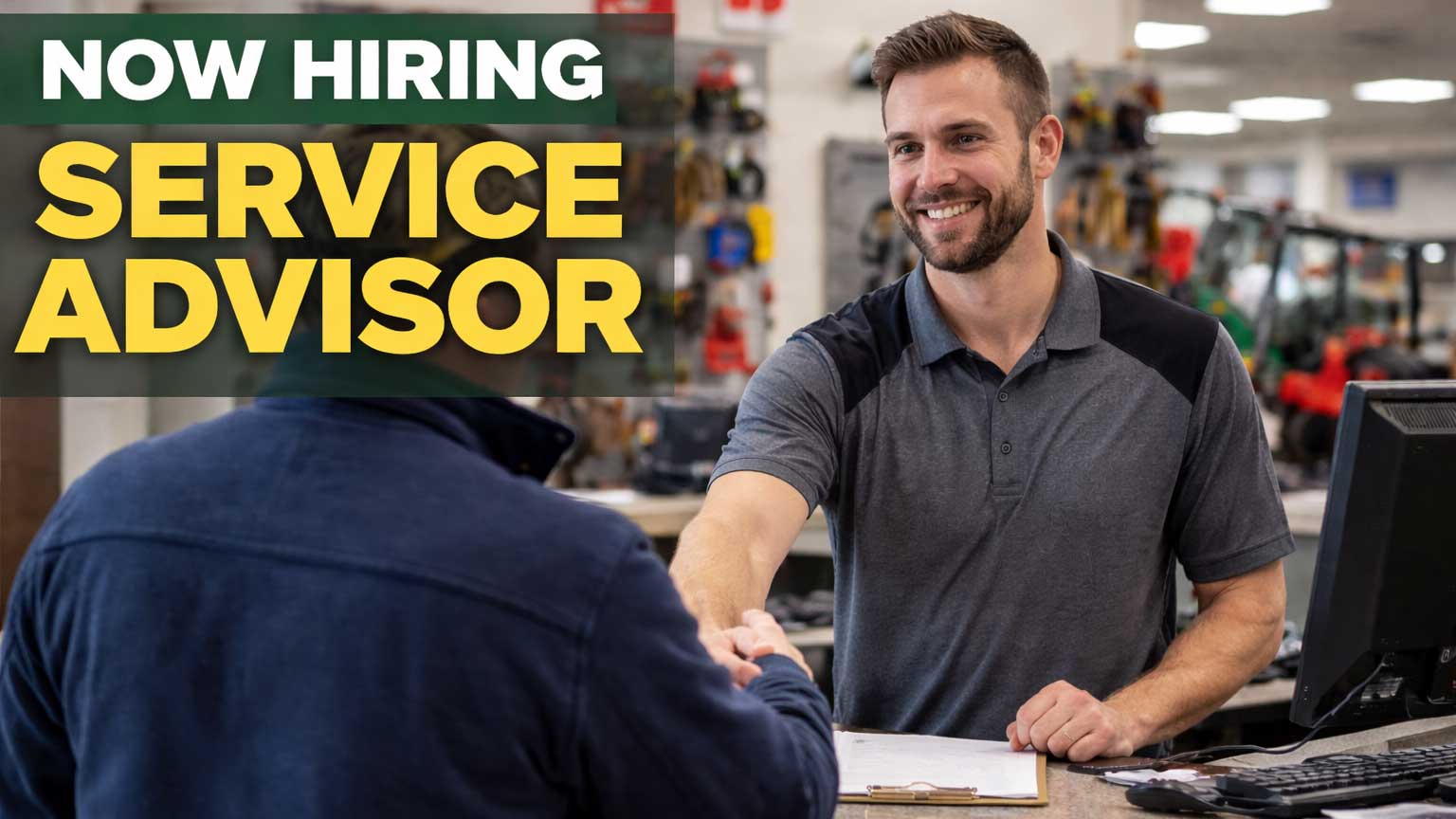 Now Hiring Service Advisor