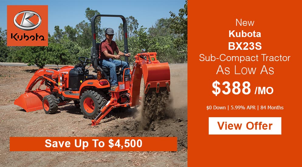 Kubota BX23S Sub-Compact Tractor