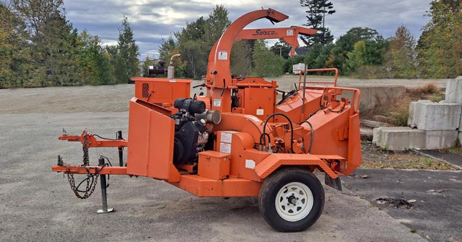 Salsco 6235KXT 6in Gas Chipper - Tow-Behind