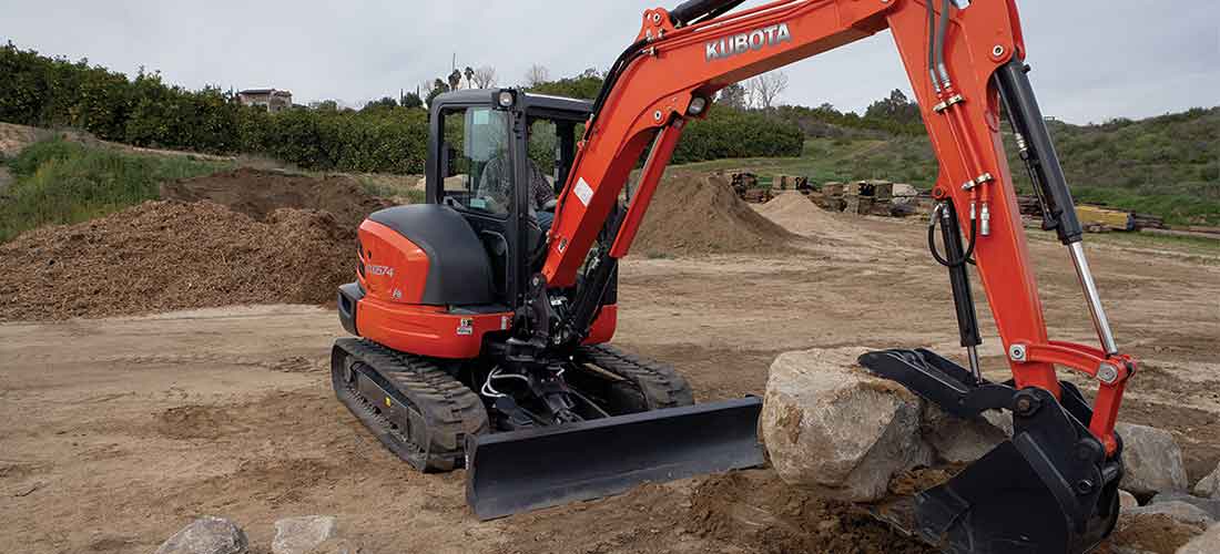 Rental KX057-7 Excavator